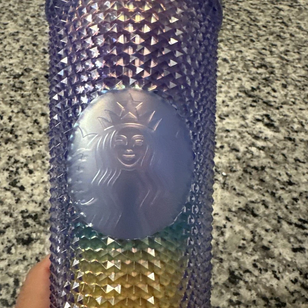 Starbucks Summer 2024 Sofie Birkin Rainbow Pride Cupid Studded Venti Tumbler NWT